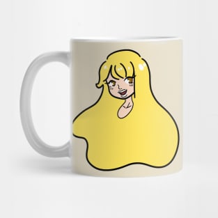 Blonde Lady Portrait Mug